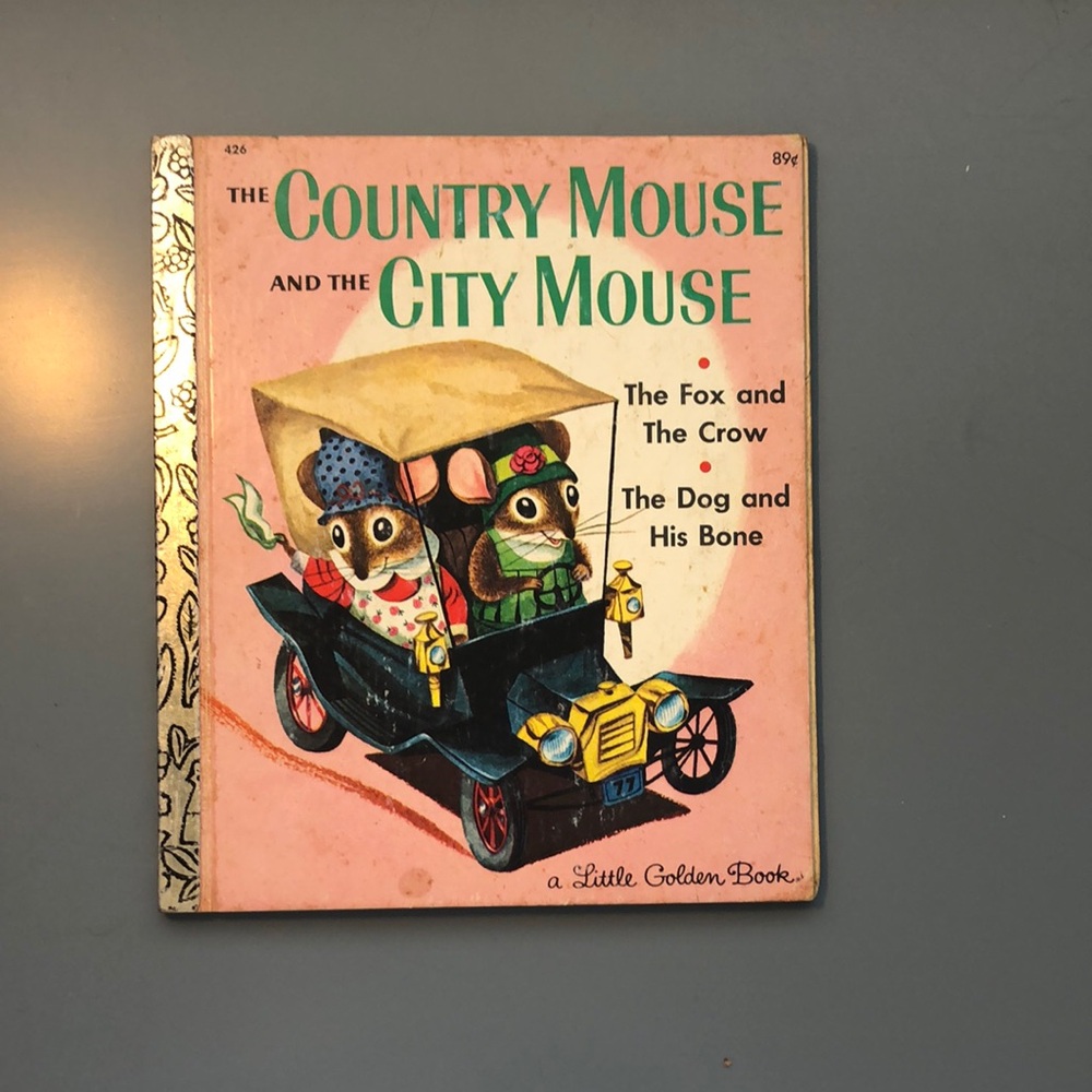 The Country Mouse and the City Mouse Book